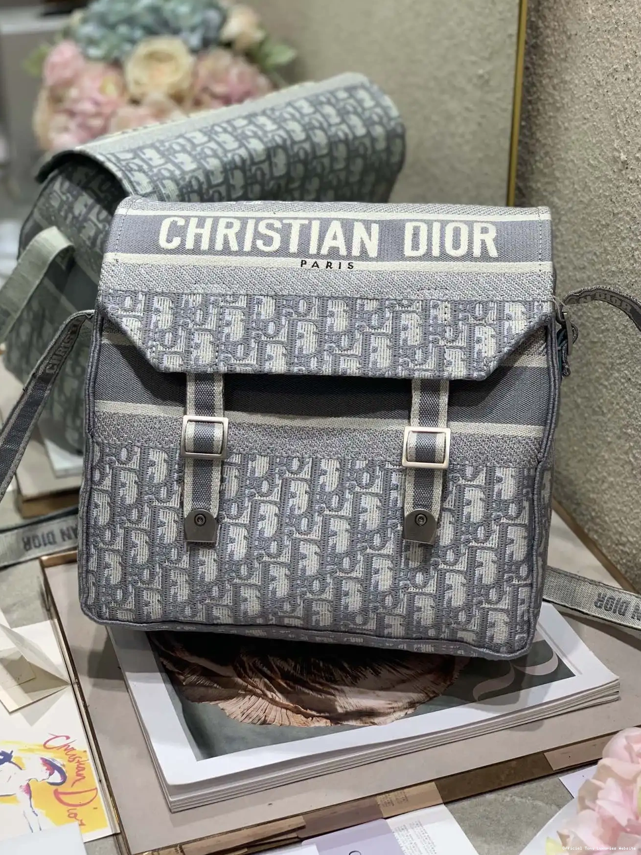 Tony Luxuries diro MESSENGER diroCAMP OBLIQUE BAG 0323